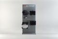 Sales display wall with mounting Subject: PRO side carrier products accessories.