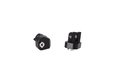 Mounting kit for ION footrest Black. Various models: Honda, Suzuki, KTM