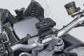 GPS mount on the handlebar Black. Ducati Multistrada V4 (20-), V2 (24-).