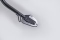 Extension for side stand foot Black/Silver. Ducati Scrambler models (24-).