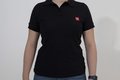 Polo shirt Core Line. Black. Women. Size S.