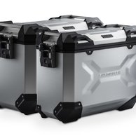 TRAX ADV sada bočních kufrů Silver. 45/37 l. KTM 1050/1090/1190 Adv,1290 SA