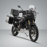 sada pro ochranu moto- černá/stříbrná Honda CRF1000L (17-).