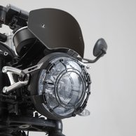 větrný štítek, černý Triumph Speed Twin 1200 (18-).