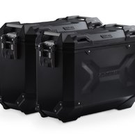 sada kufrů Trax Adv. 37/37 litrů -černé,pro BMW R 1300 GS