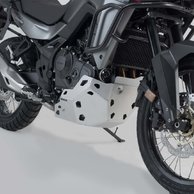 kryt motoru stříbrný Honda XL750 Transalp (22-25).