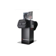 Sales display with mounting Theme: Harley LH side bag and accessories.