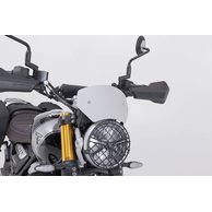 Windscreen Silver. Triumph Scrambler 400 X (23-).