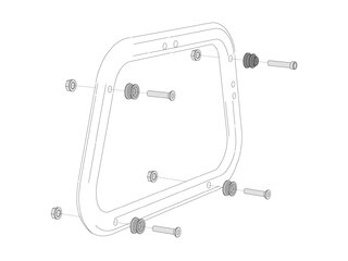 adapter pro AERO kufry  na EVO nosič SW-MOTECH