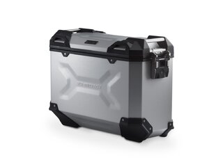 kufr TraX Adventure 37 L stříbrný,pravý