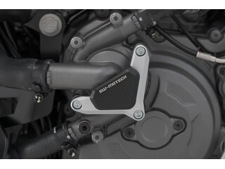 kryt  vodního čerpadla Stříbrná/černá. Modely Ducati.