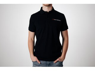 Team polo shirt Core Line. Black. Men. Size M. Team polo shirt Core Line. Black. Men. Size M.
