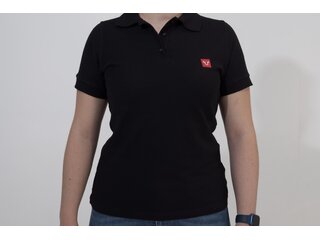 Polo shirt Core Line. Black. Women. Size S. Polo shirt Core Line. Black. Women. Size S.