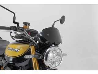 větrný štítek,černý, Kawasaki Z900RS (17-) / SE (21-).