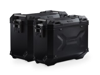 TRAX ADV aluminium case system Black. 45/37 l. CFMoto 450MT (23-).