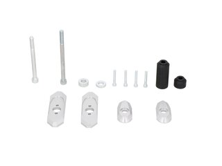 Crash pad holder Silver. Kawasaki Ninja ZX4-RR (23-).
