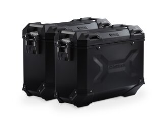 TRAX ADV aluminum case system Black. 37/37 l. Ducati Multistrada V2/V2S (24-).