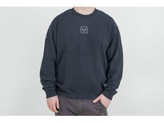 Crewneck ? Riders Line Dark Grey. Optic Wash. Unisex. Size 3XL.