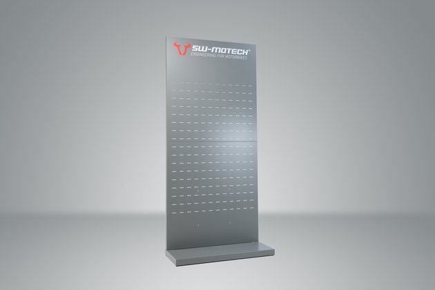 Sales display version wall Grey. Complete. Without equipment and fixture.