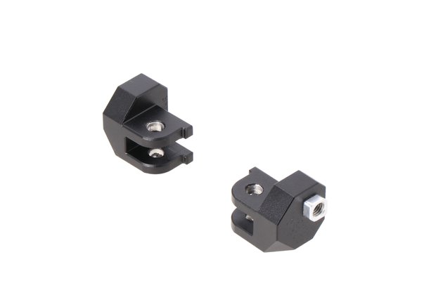 Mounting kit for ION footrest Black. Honda / BMW / Triumph / Voge models.