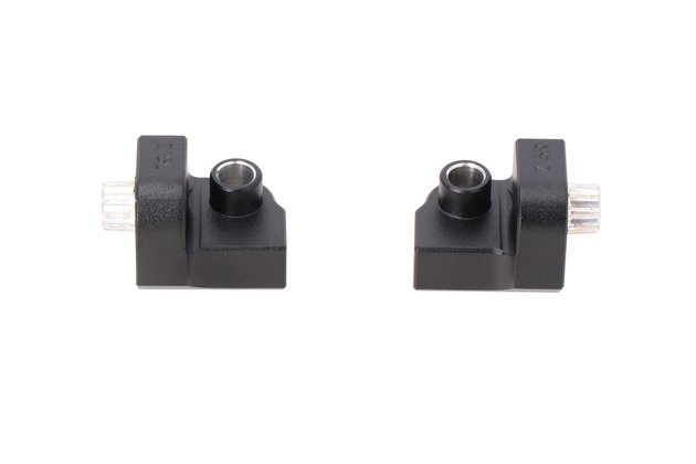 Mounting kit for EVO footrest Black. Yamaha Ténéré 700 Modelle (19-).