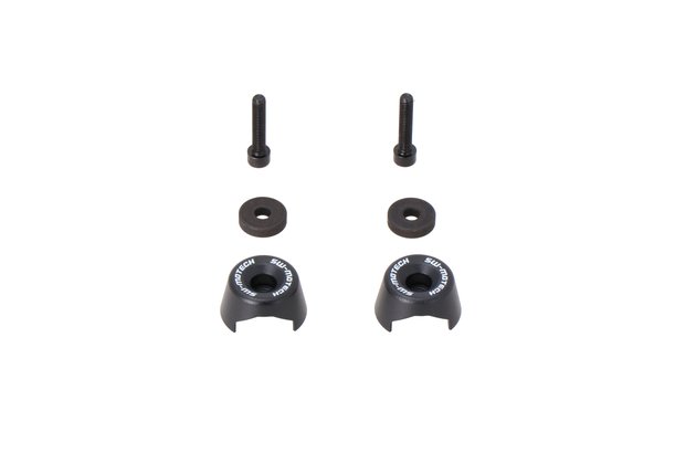 Handguard mounting kit Black. KTM 390 Adv (19-), Yamaha XT 660 R (04-16).