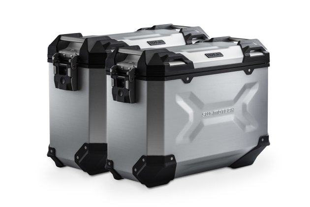 TRAX ADV sada bočních kufrů-stříbrné, 37/37 l. Yamaha MT-09 Tracer (14-18).