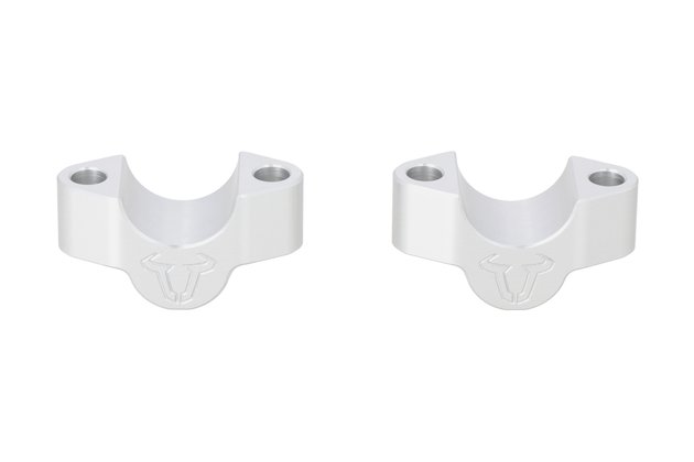 zvýšení řídítek H=20 mm. stříbrné Triumph Tiger 900 GT/Rally Pro.