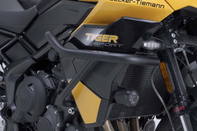 Crash bar Black. Triumph Tiger 800 Sport (24-).