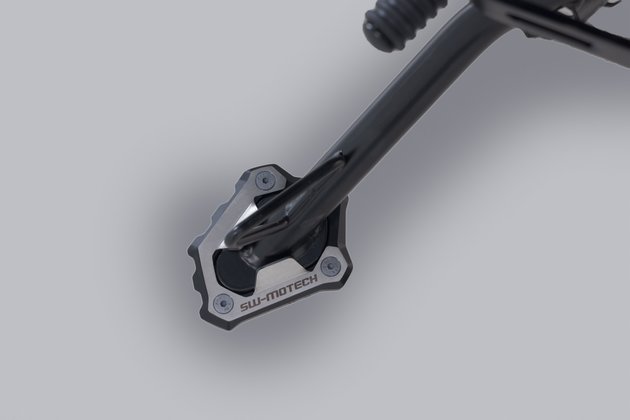 Extension for side stand foot Black/Silver. Triumph Scrambler 1200 X (23-).
