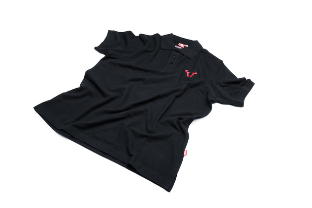 Team polo shirt Black. Size: XL.