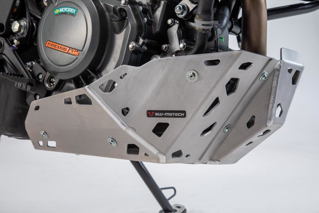 kryt motoru KTM 390 Adv (19-),stříbrný
