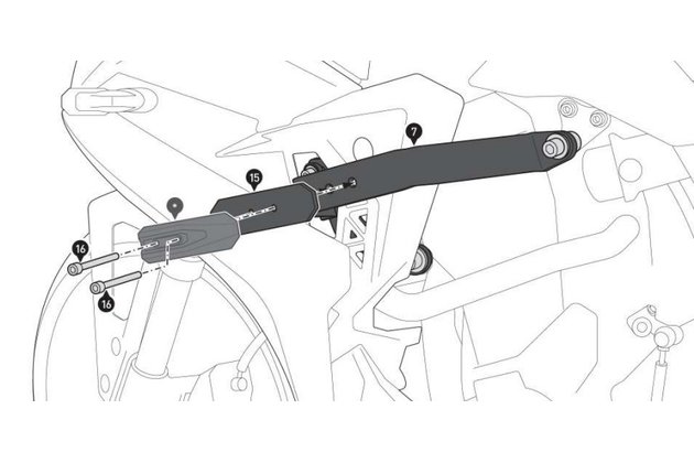 padací protektory Suzuki GSX-8R (22-)