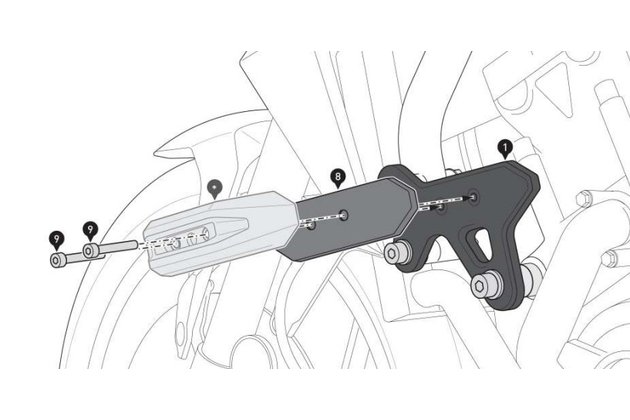 padací protektory Honda CB1000 Hornet SC86 (24-25)